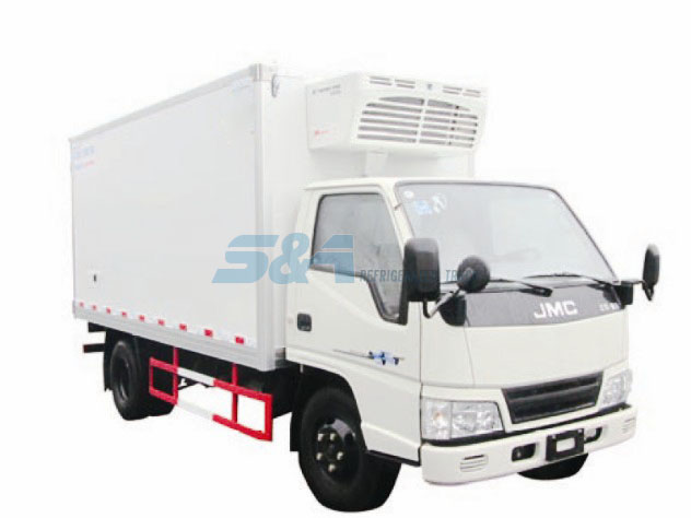 JMC 12.8 cubic meters 113hp cold chain transport truck