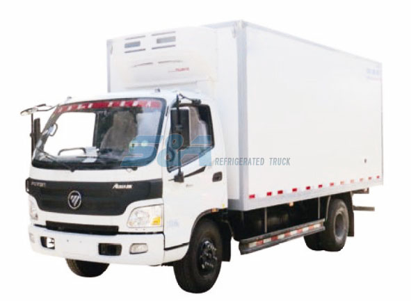 20.3 cubic meters 156hp FOTON refrigerated truck