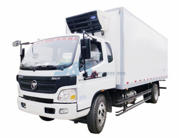 26.3 cubic meters 170hp FOTON refrigerated truck