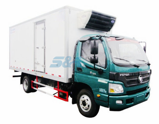 156hp 20.3 cubic meters FOTON refrigerated truck