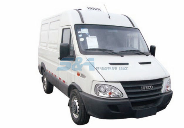 4.8 cubic meters IVECO small refrigerated truck