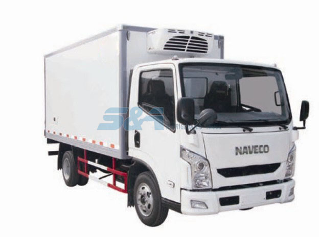 15.6 cubic meters NAVECO refrigerated truck