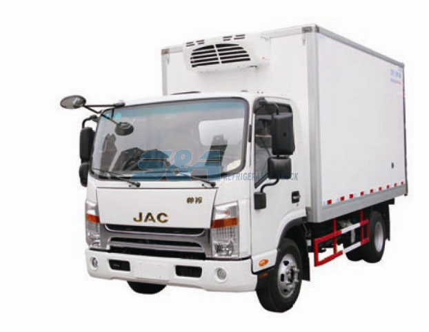 14.5 cubic meters 130HP JAC refrigerated trucks