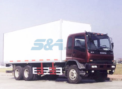 ISUZU 36.4 cubic meters of insulated transport trucks